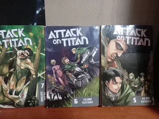 Attack On Titan Manga (Volume 5-10)