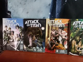 Attack On Titan Manga (Volume 5-10)