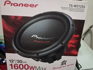 Two pioneer champion series svc 12 inch subwoofers