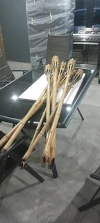 5 Garden wooden lanterns