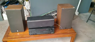 Sherwood Digi line III RV-5030 Vintage Stereo A/V Pro-Logic Receiver with Phono. 2 Celestion Speaker