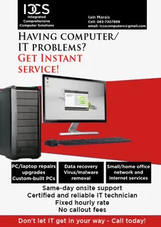 Reliable IT Support for Small Businesses & Home Users – Affordable, Professional, Personalised