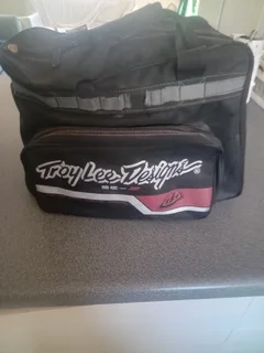 Troy Lee offroad motorcross helmet and carry bag still in excellent condition. R 1800