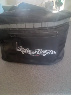 Troy Lee offroad motorcross helmet and carry bag still in excellent condition. R 1800