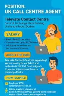 Uk Call Centre In Umlanga Rocks