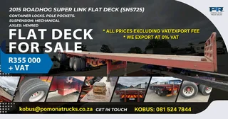 VARIOUS TRUCKS, TRAILERS &amp; MACHINERY AVAILABLE