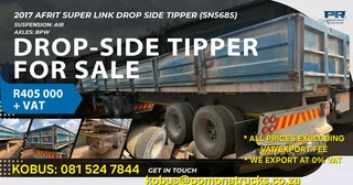 2017 Afrit Drop Side Side Tipper Link