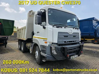 2017 Ud Quester Cwe370 10m3 Tipper
