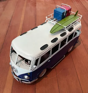 Tin VW Samba Van