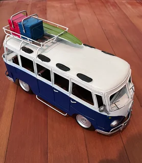 Tin VW Samba Van