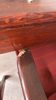 Outside table with 6 chairs pillows included