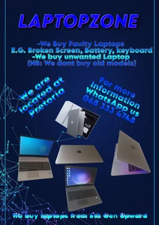 I buy faulty or unwanted laptops for cash