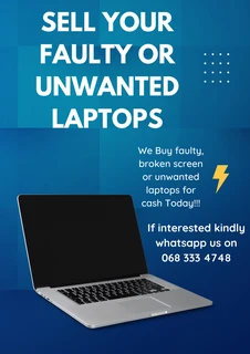 I buy faulty or unwanted laptops for cash