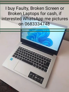 I buy faulty or unwanted laptops for cash