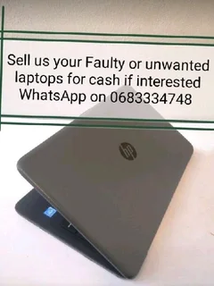 I buy faulty or unwanted laptops for cash