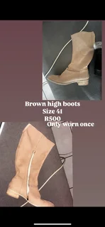 Brown boots