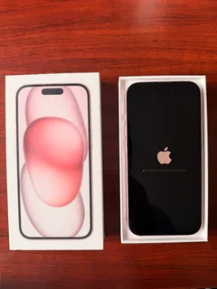 Pink IPhone 15, 256 GB - Good condition