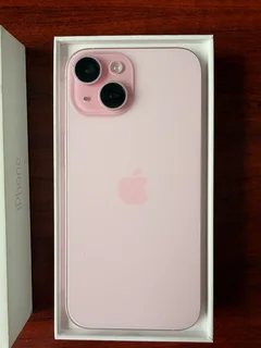 Pink IPhone 15, 256 GB - Good condition