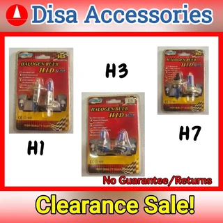Halogen Bulbs Set (Clearance Sale)