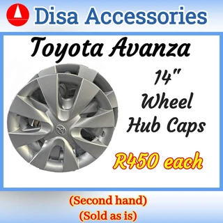 Toyota Avanza 14" Wheel Hub Caps