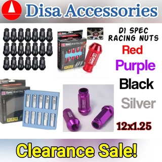 D1 Spec Racing Nuts (20pc)