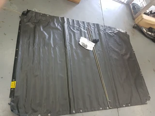 Isuzu 2008-2012 Single Cab Tonneau Cover with Rope