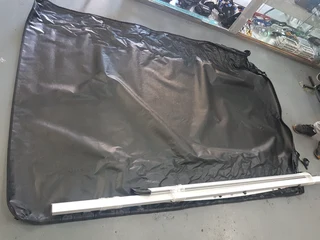 Isuzu 2008-2012 Single Cab Tonneau Cover with Aluminium Frame