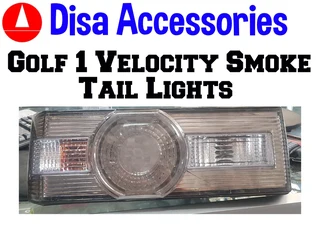 Golf 1 Velocity Smoke Tail Lights