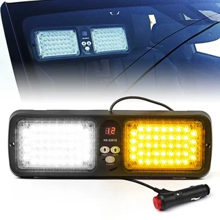 LED Visor Strobe Flashing Light