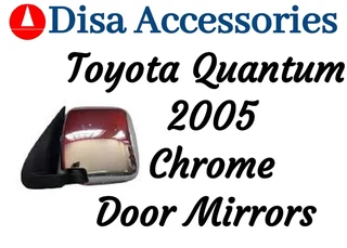 Toyota Quantum Chrome Door Mirrors