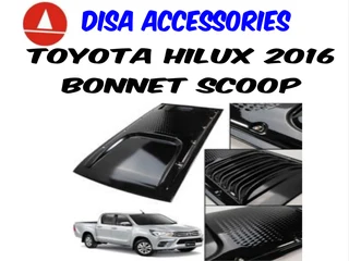 Toyota Hilux 2016 Bonnet Scoop