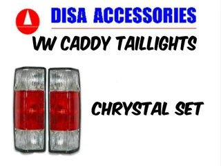 Vw Caddy Semi Clear Tail Lights Set