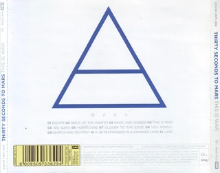 3 Thirty Seconds To Mars CDs R200 for all three or sold separately