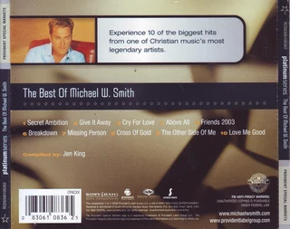 2 Michael W. Smith CDs R120 for both or sold separately