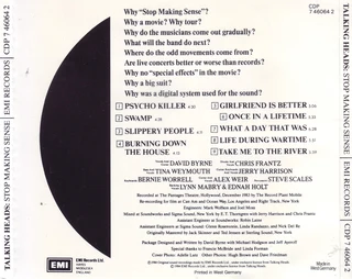 Talking Heads - Stop Making Sense (CD)