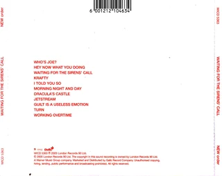 New Order - Waiting For The Siren&#39;s Call (CD)