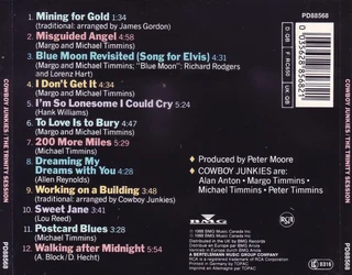 2 Cowboy Junkies CDs R160 for both or sold separately