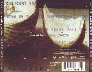 2 Cowboy Junkies CDs R160 for both or sold separately