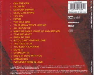 Suzi Quatro - Greatest Hits (CD)