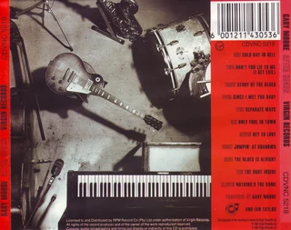 4 Gary Moore CDs R260 for all four or sold separately