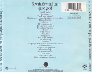 The Housemartins - Now That&#39;s What I Call Quite Good (CD)