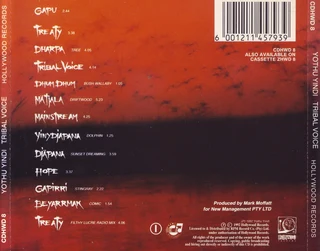 2 Yothu Yindi CDs R160 for both or sold separately