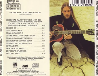 2 Shawn Phillips CDs R120 for both or sold separately