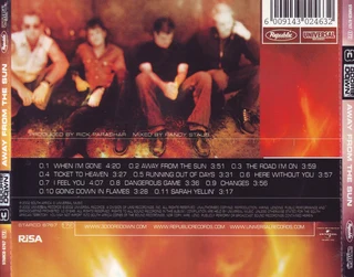 2 3 Doors Down CDs R110 for both or sold separately