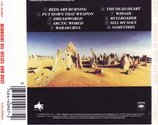 2 Midnight Oil CDs R120 for both or sold separately