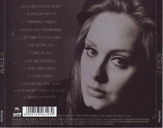 2 Adele CDs R110 for both or sold separately