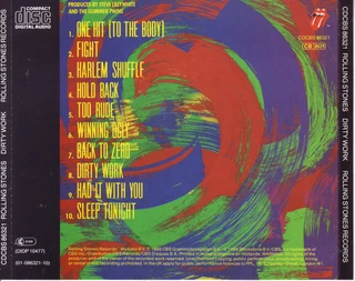 Rolling Stones - Dirty Work (CD)