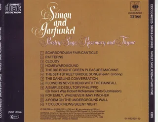 3 Simon And Garfunkel CDs R250 for all three or sold separately