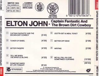 5 Elton John CDs R350 for all five or sold separately