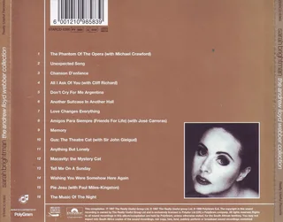 2 Sarah Brightman CDs R95 for both or sold separately